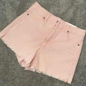 NEW - Mom Shorts - Size 10 - Pink/Blush